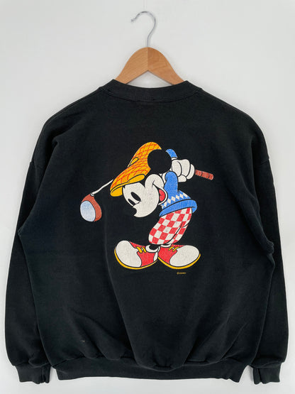 90's DISNEY MICKEY Made in USA Size XL Vintage Sweat-Shirt / A2587