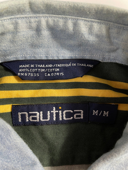 90’s NAUTICA Size M Rugby Shirt / E1488B