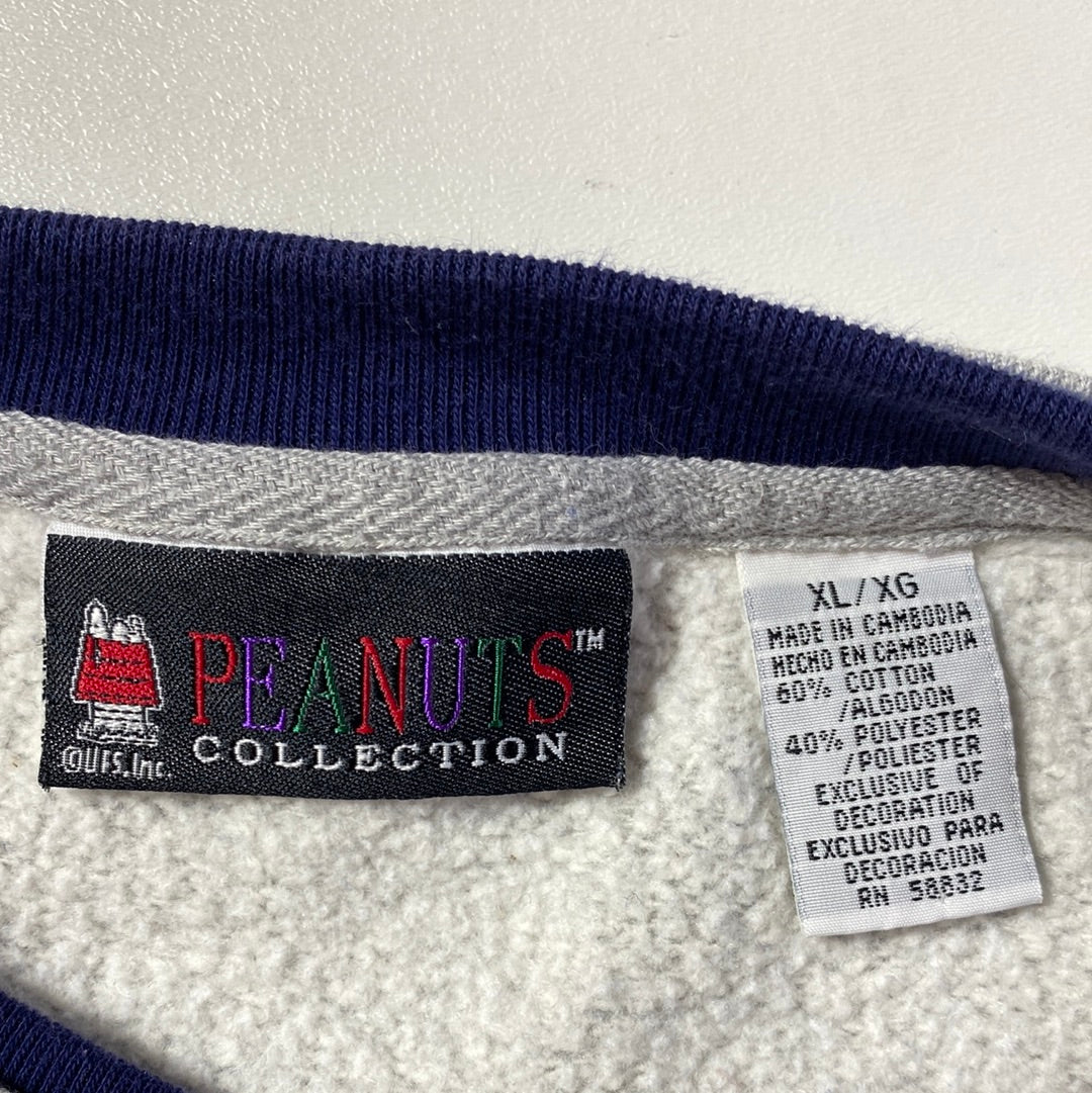 90's SNOOPY Size XL Vintage Sweat-shirt / E4548S
