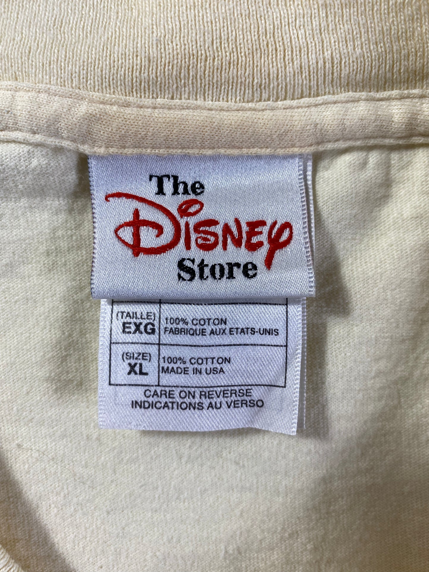00' DISNEY WINNIE THE POOH Made in USA Size XL Vintage T-shirt / A856