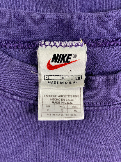 90’s NIKE MINI SWOOSH Made in USA Size XL Vintage Sweat-shirt / E6255S