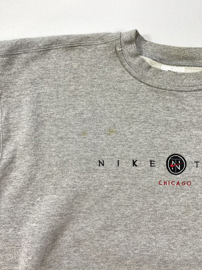 90’s NIKE TOWN Size XL Made in USA Vintage Sweat-shirt/ K5165