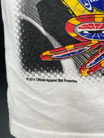 Vintage LAS VEGAS MOTOR SPEEDWAY Size L  Racing T-Shirt / K6219