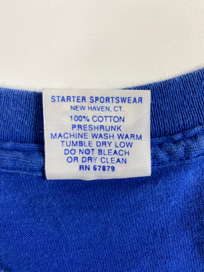 90’s STARTER x NEW YORK KNICKS Made in USA Size L Vintage NBA T-shirt / A507