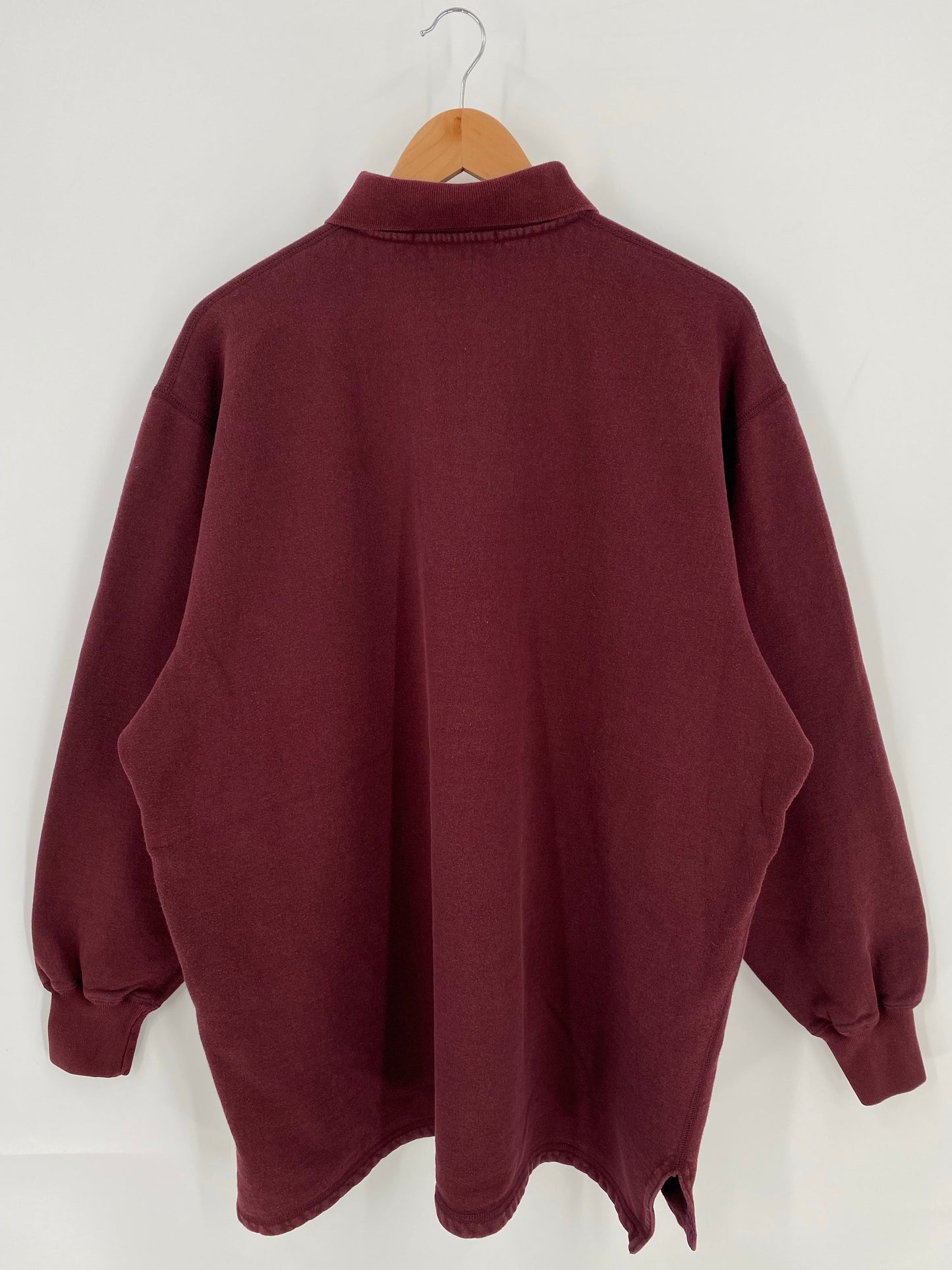 90's POLO RALPH LAUREN Size L Vintage Button down Sweat-shirt / A7779