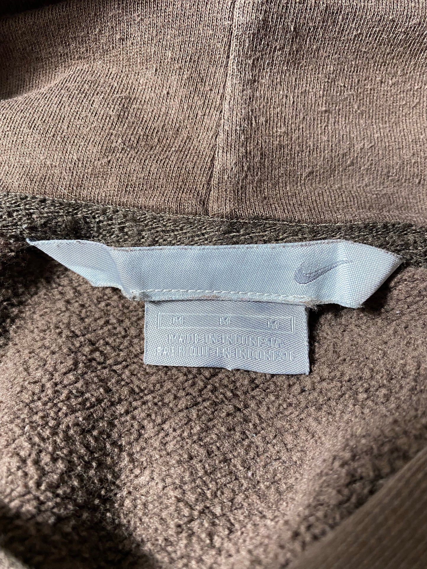 00' NIKE MINI SWOOSH Size XL Vintage Hoodie Sweat-shirt / K7170