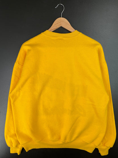 90's RUSSELL x WEST VIRGINIA Made in USA Size XL Vintage College Sweat-Shirt / E3833S