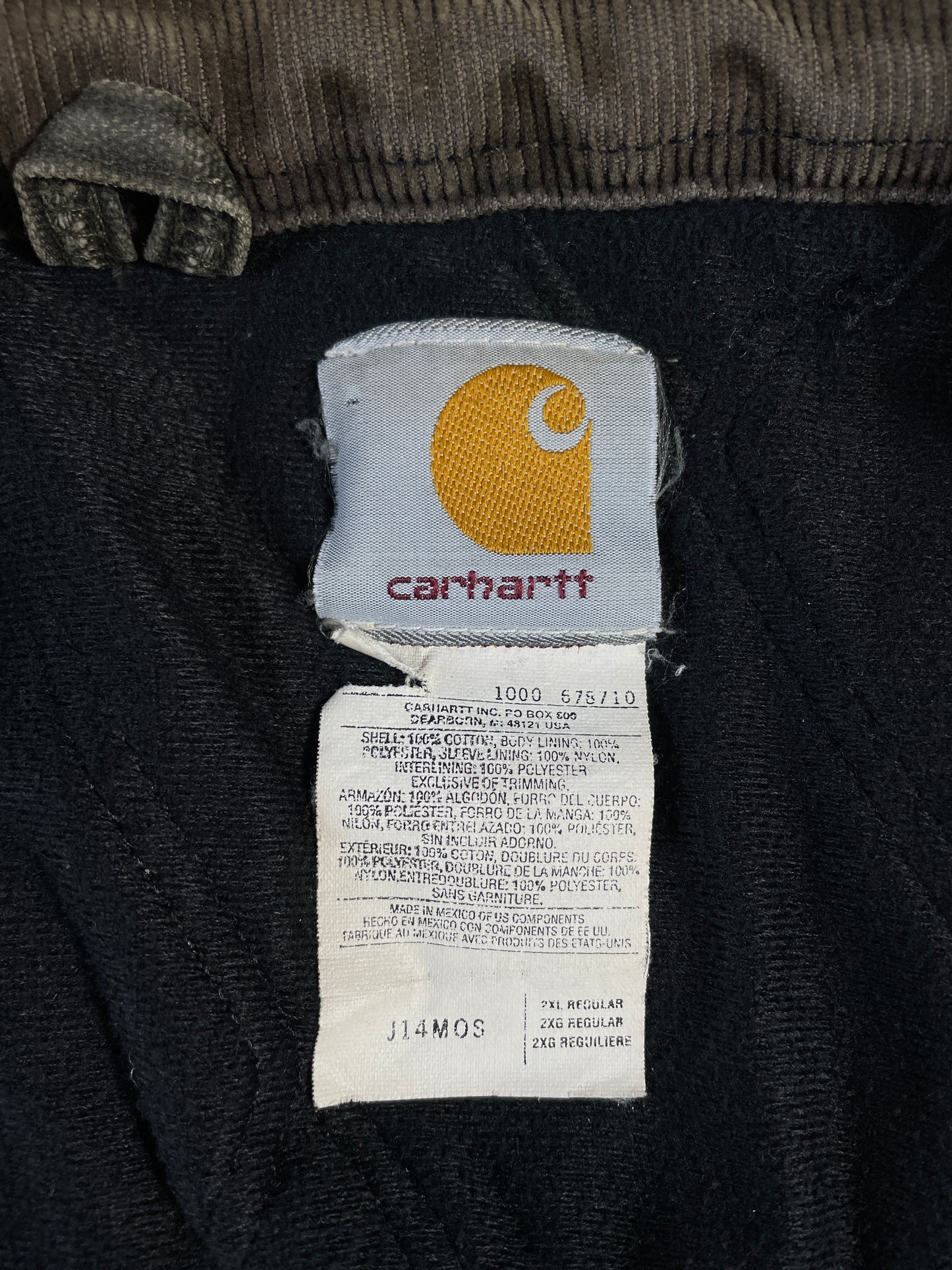 Vintage CARHARTT Size XXL Duck Jacket / A9744