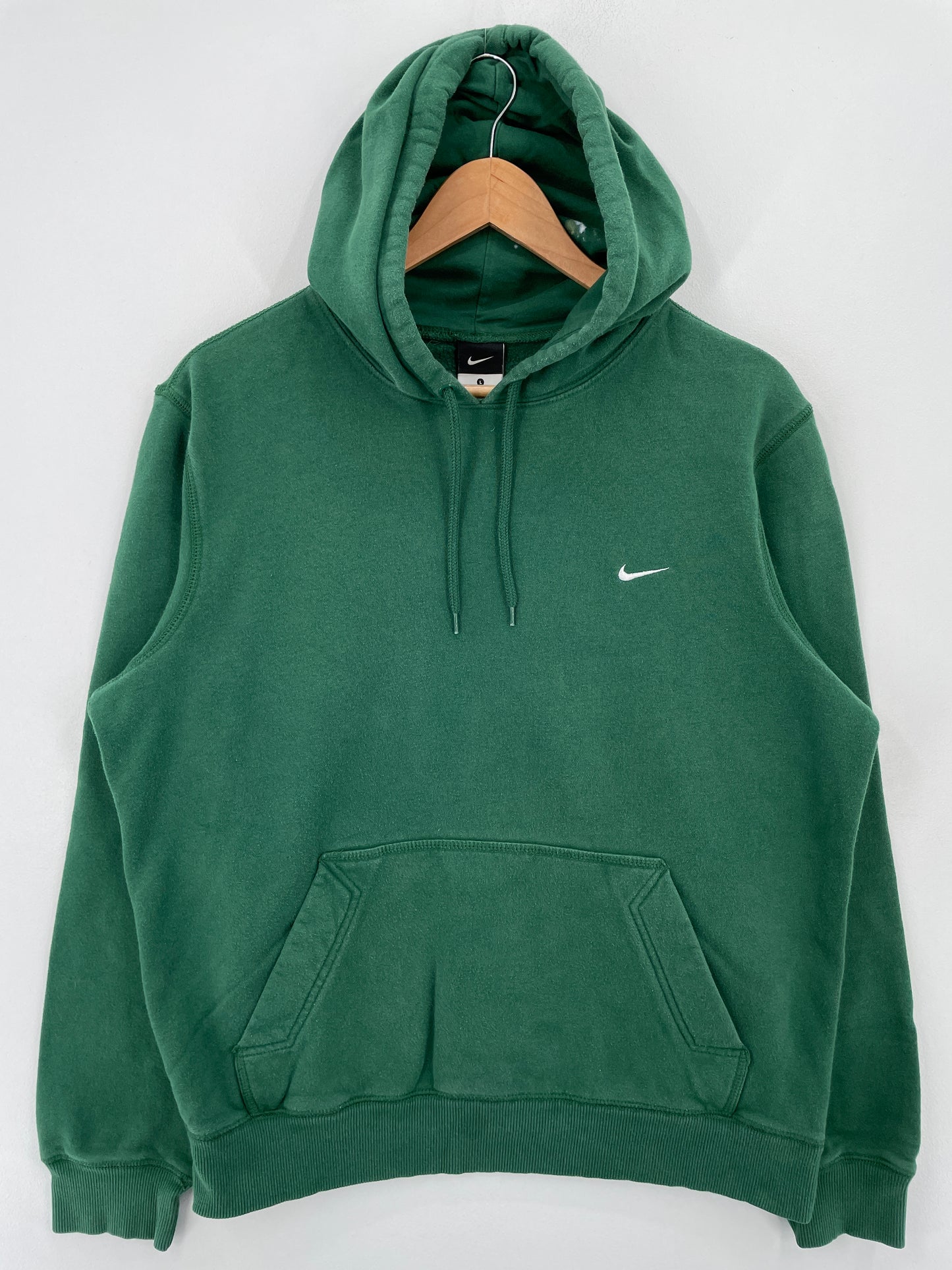 Vintage NIKE MINI SWOOSH Size L Vintage Hoodie Sweat-shirt / A8071