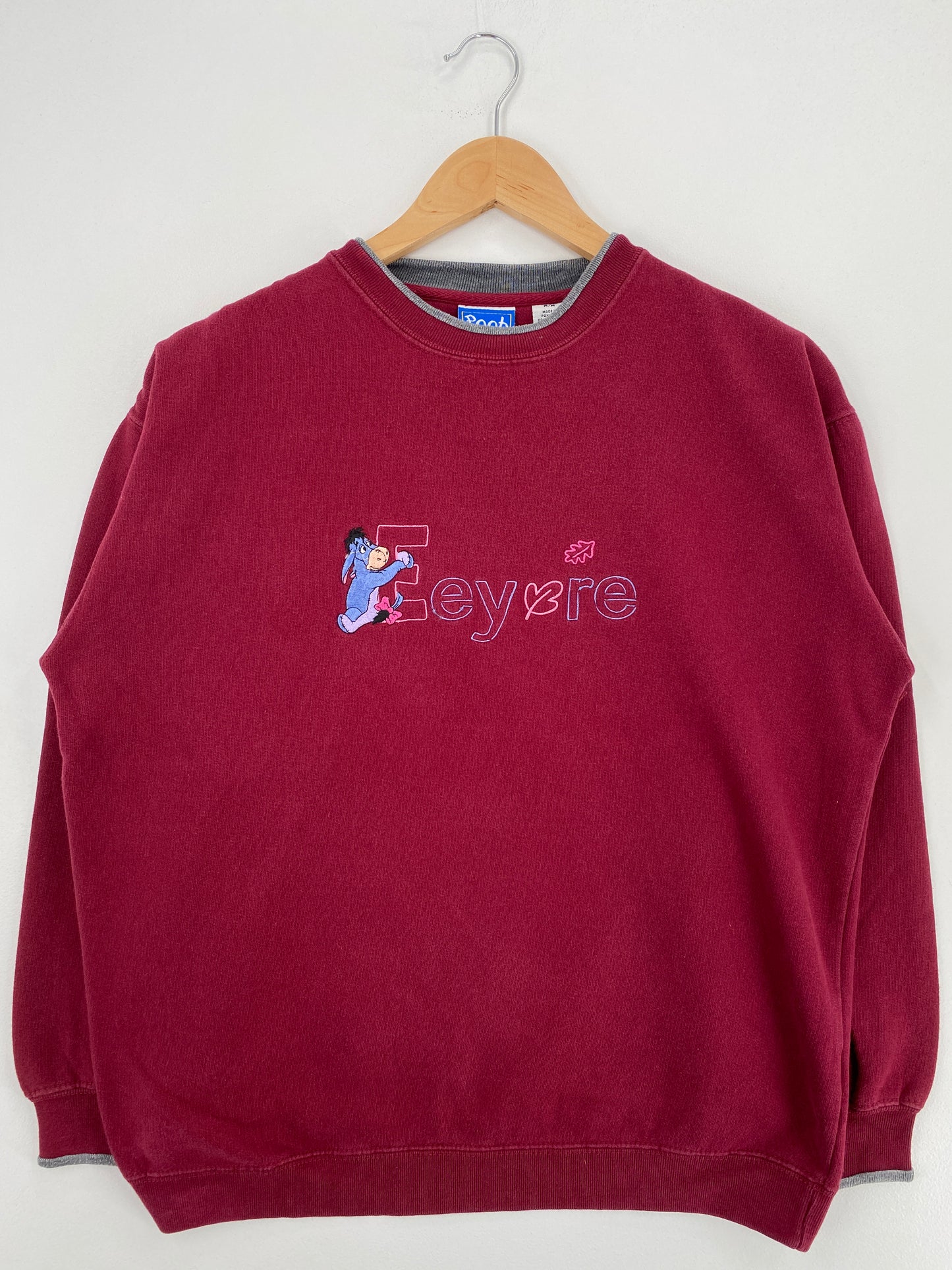 90's DISNEY EEYORE Size M Vintage Sweat-shirt / A4856