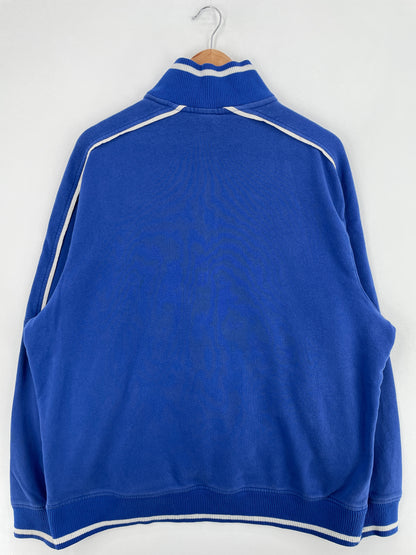 Vintage NIKE x BCU Size XL College Half Zip Sweat-shirt / E923