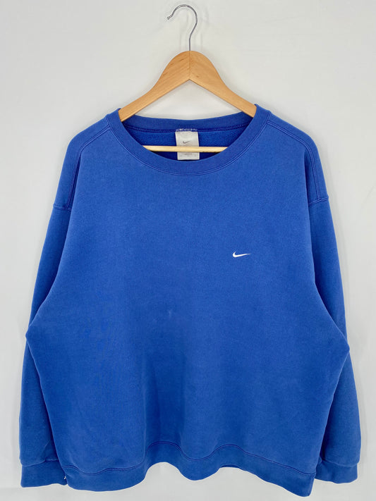 90’s NIKE MINI SWOOSH Made in USA Size XXL Vintage Sweat-shirt / K7551