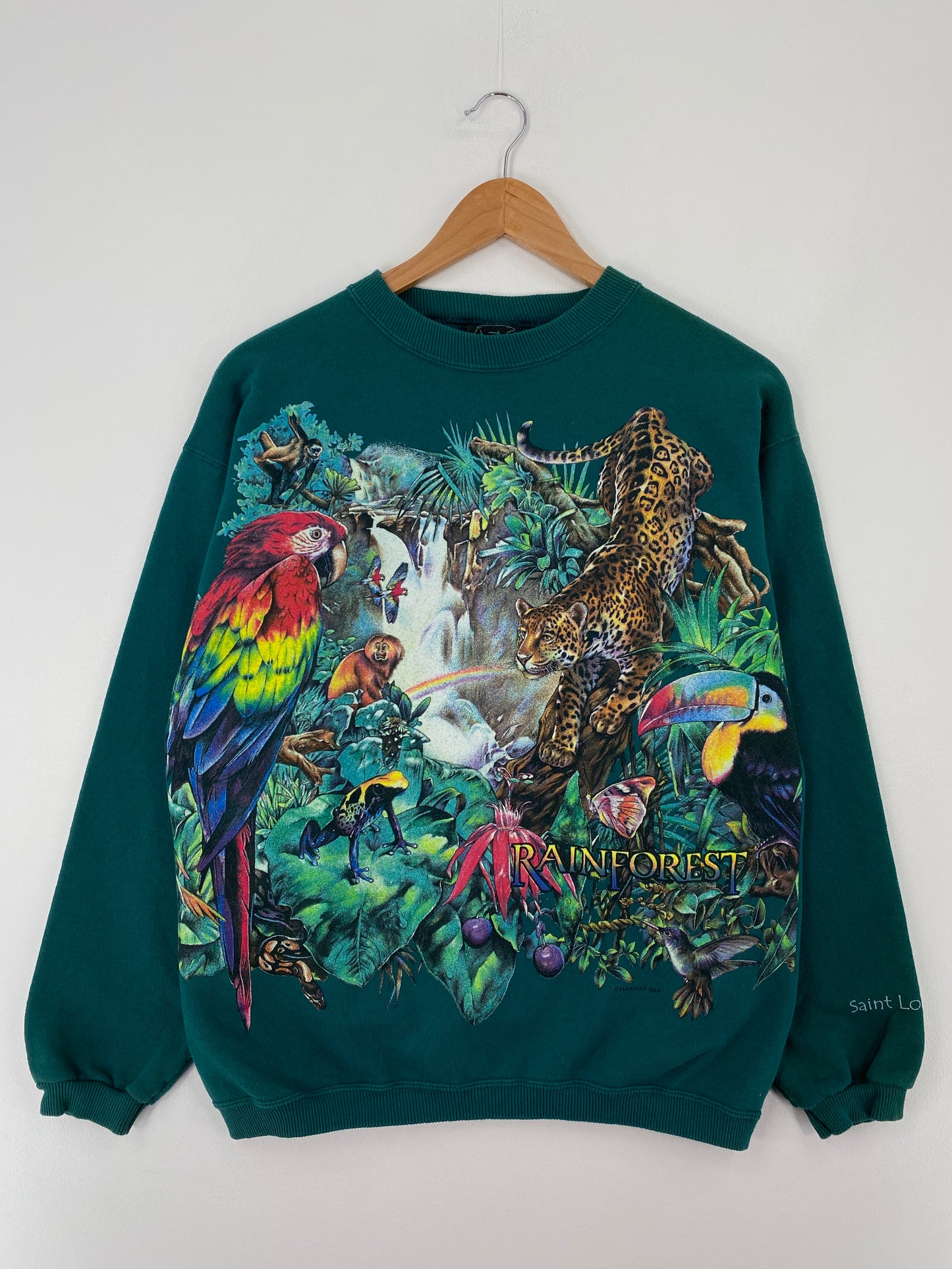 90's SAINT LOUIS ZOO Made in USA Size M Vintage Sweat-Shirt / A9630