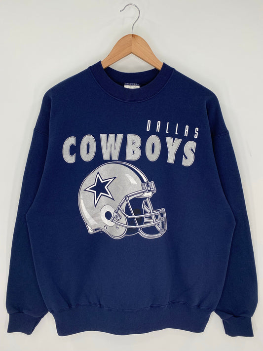 90's DALLAS COWBOYS Size XL Vintage NFL Sweat-Shirt / A8085