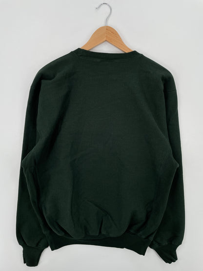 Vintage MICHIGAN STATE Size M Vintage College Sweat-Shirt / A6542