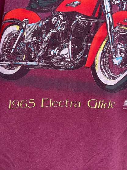.90's HARLEY DAVIDSON Made in USA Size XL Vintage Long Sleeve T-Shirt / E516