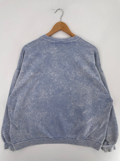 .90's DISNEY MICKEY Made in USA Size Approx.XL Vintage Sweat-shirt / E3420S