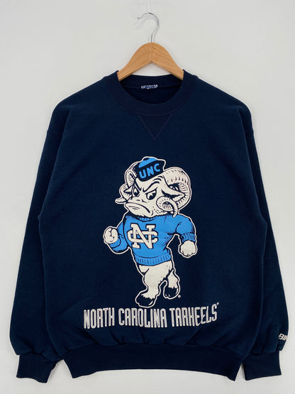 90’s NORTH CAROLINA TAR HEELS Size No Tag(Approx.L) College Sweat-Shirt / A5789