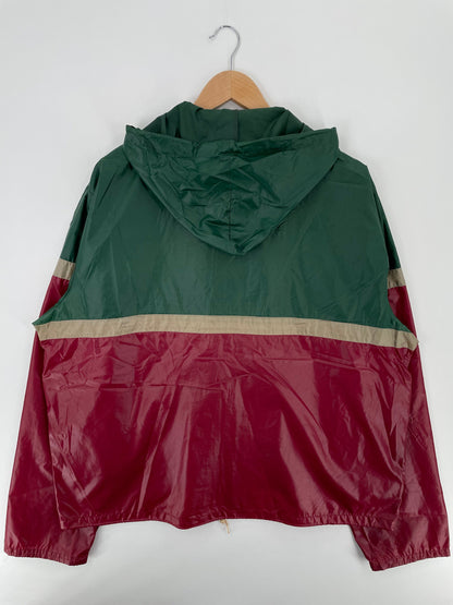 .80's IZOD LACOSTE Size XL Vintage Nylon Jacket / E1484N