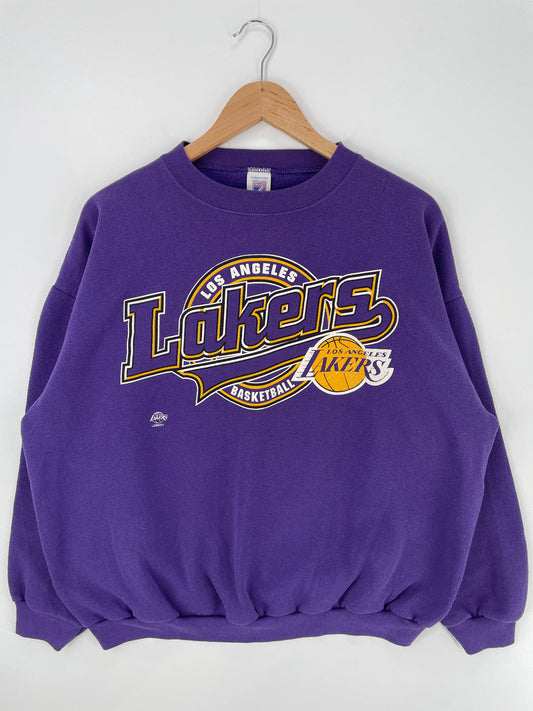 90’s LOS ANGELES LAKERS Size XL NBA Sweat-shirt / A742