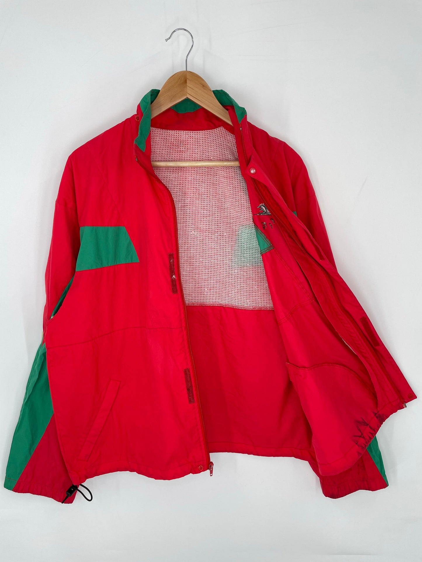 90’s NIKE KENYA Made in USA Size No Tag (Approx.L) Nylon Jacket / E886