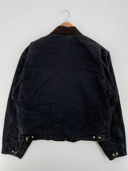 Vintage CARHARTT Size L Duck Zip- up Jacket / A8512
