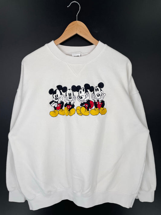 00' DISNEY MICKEY Size XXL Vintage Sweat-shirt / A7902