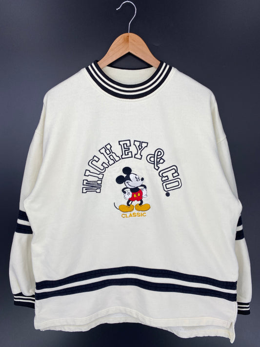 90's DISNEY MICKEY Size XL Vintage Sweat-shirt / K8007