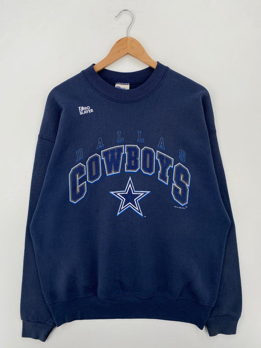 1996 DALLAS COWBOYS Made in USA Size XL Vintage NFL Sweat-Shirt / A7640