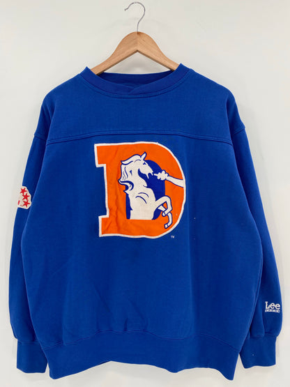 90's DENVER BRONCOS Size L Vintage NFL Sweat-shirt / K6633