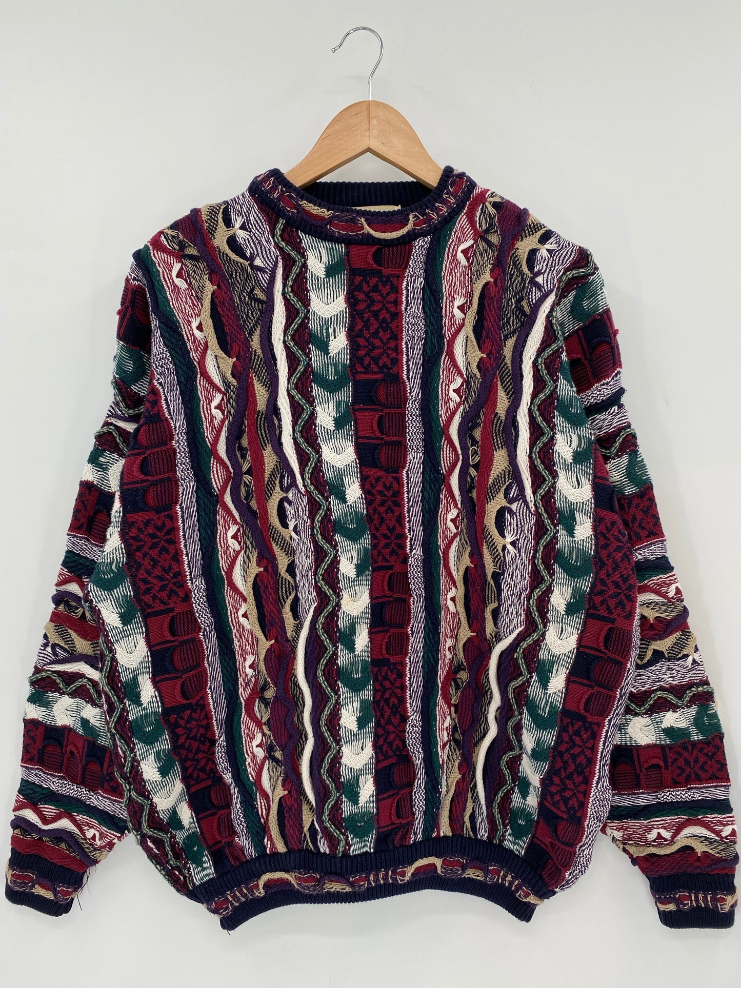 Vintage 3D COOGI- Style Size M Knit Sweater / A7398