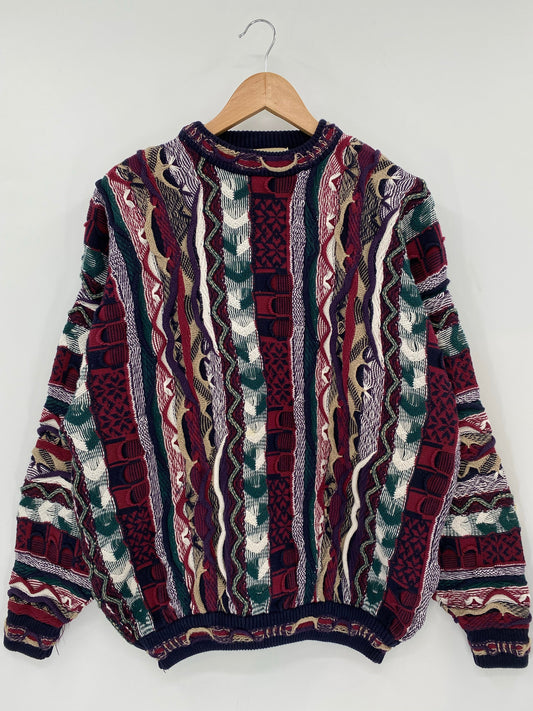 Vintage 3D COOGI- Style Size M Knit Sweater / A7398