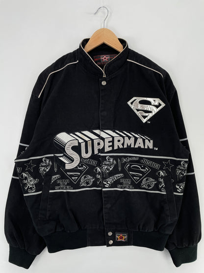 .2003 MARVEL SUPERMAN  Size M Vintage Racing jacket / E1959J
