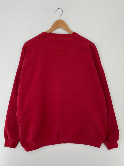 00' UNIVERSITY OF CRIMSON TIDE Made in USA Size XL Vintage College Sweat-shirt / A9666