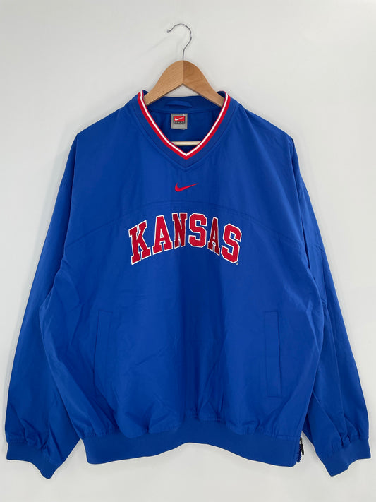 00' NIKE KANSAS Size L Vintage Nylon Jacket  / K7262