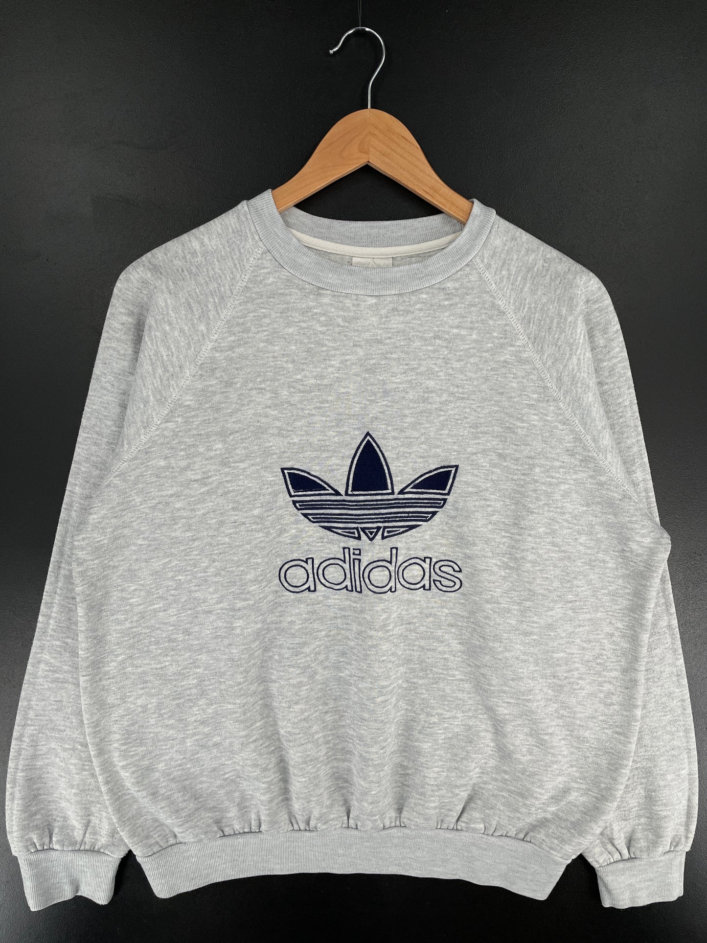 80’s ADIDAS Size Approx.L Vintage Sweat-Shirt / E6293S