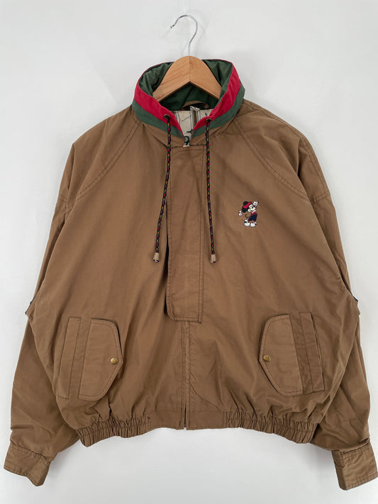 Vintage DISNEY MICKEY Size Approx.XL Vintage Cotton Jacket / A9915