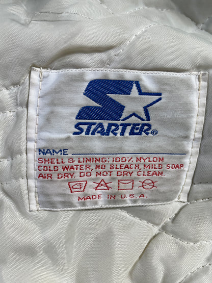 90's STARTER x BOSTON CELTICS Made in USA Size XL Vintage NBA Nylon Padded Jacket / E865