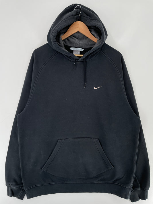00' NIKE MINI SWOOSH Size XL Vintage Hoodie Sweat-shirt / E6552S