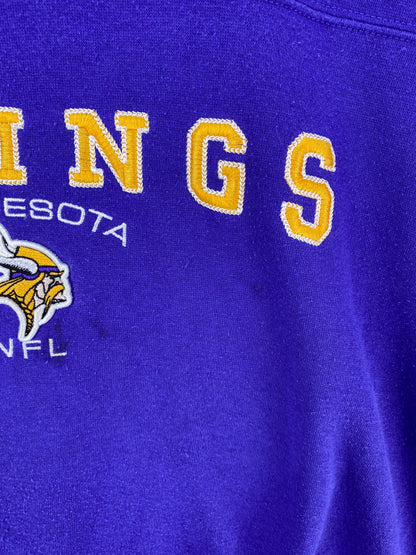 Vintage MINNESOTA VIKINGS Size M NFL Sweat-shirt / E789