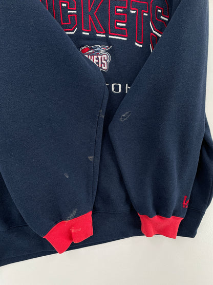 00’ HOUSTON ROCKETS Size M Vintage NBA Sweat-Shirt / A9761