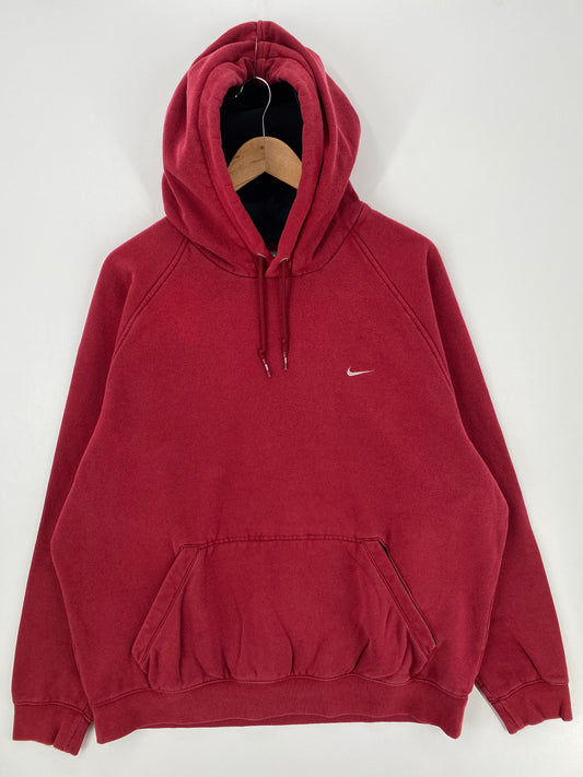 00' NIKE MINI SWOOSH Size XL Vintage Hoodie Sweat-shirt / A916