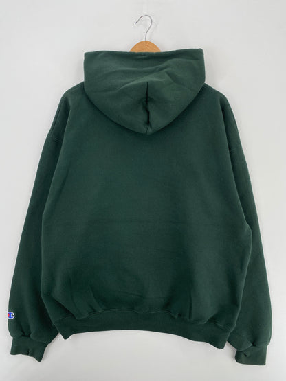 Vintage CHAMPION x UNIVERSITY OF OREGON Size XL College Hoodie Sweat-shirt / A5627