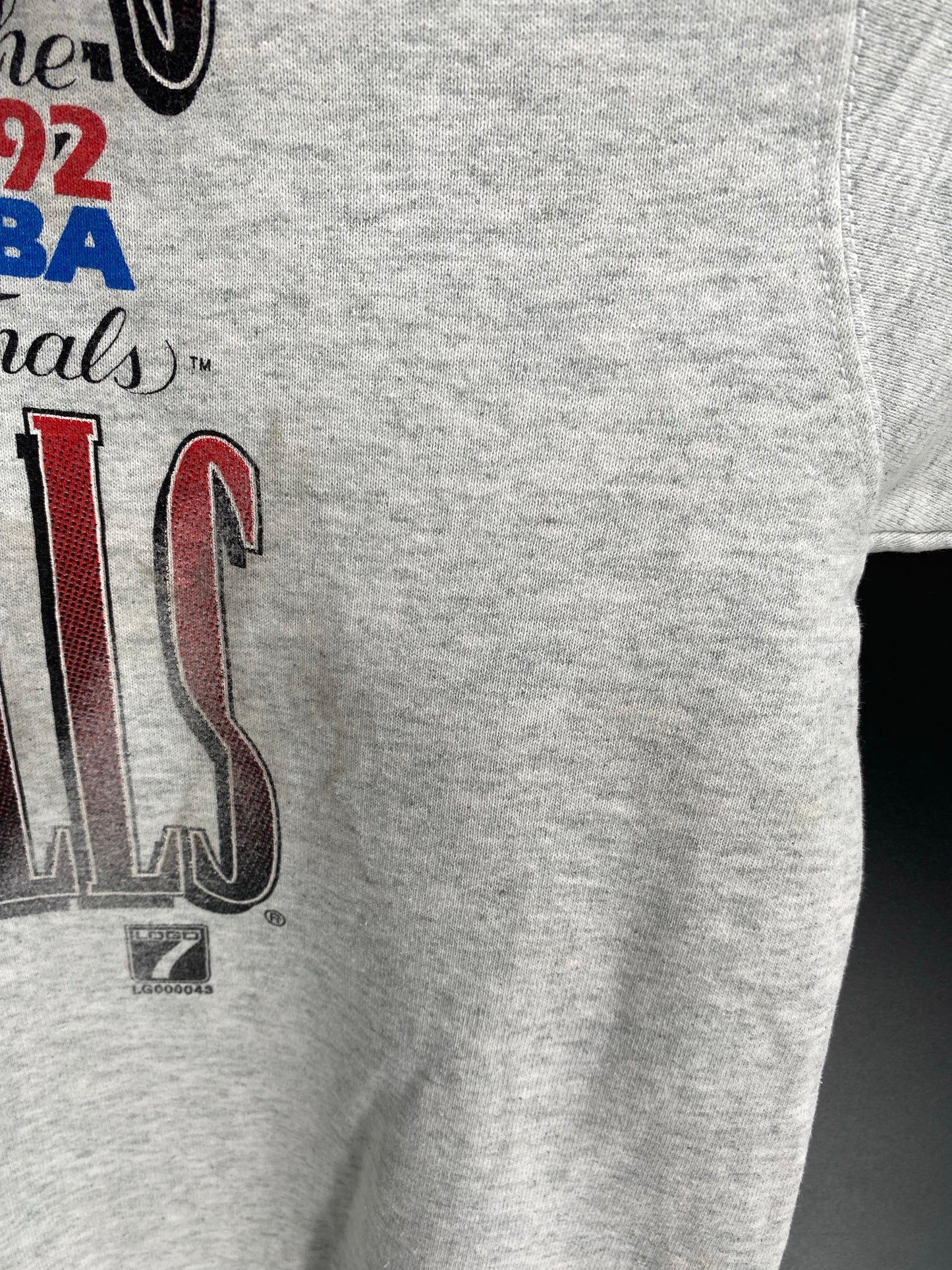 1993 CHICAGO BULLS Made in USA Size XL Vintage NBA Sweat-shirt / K5447