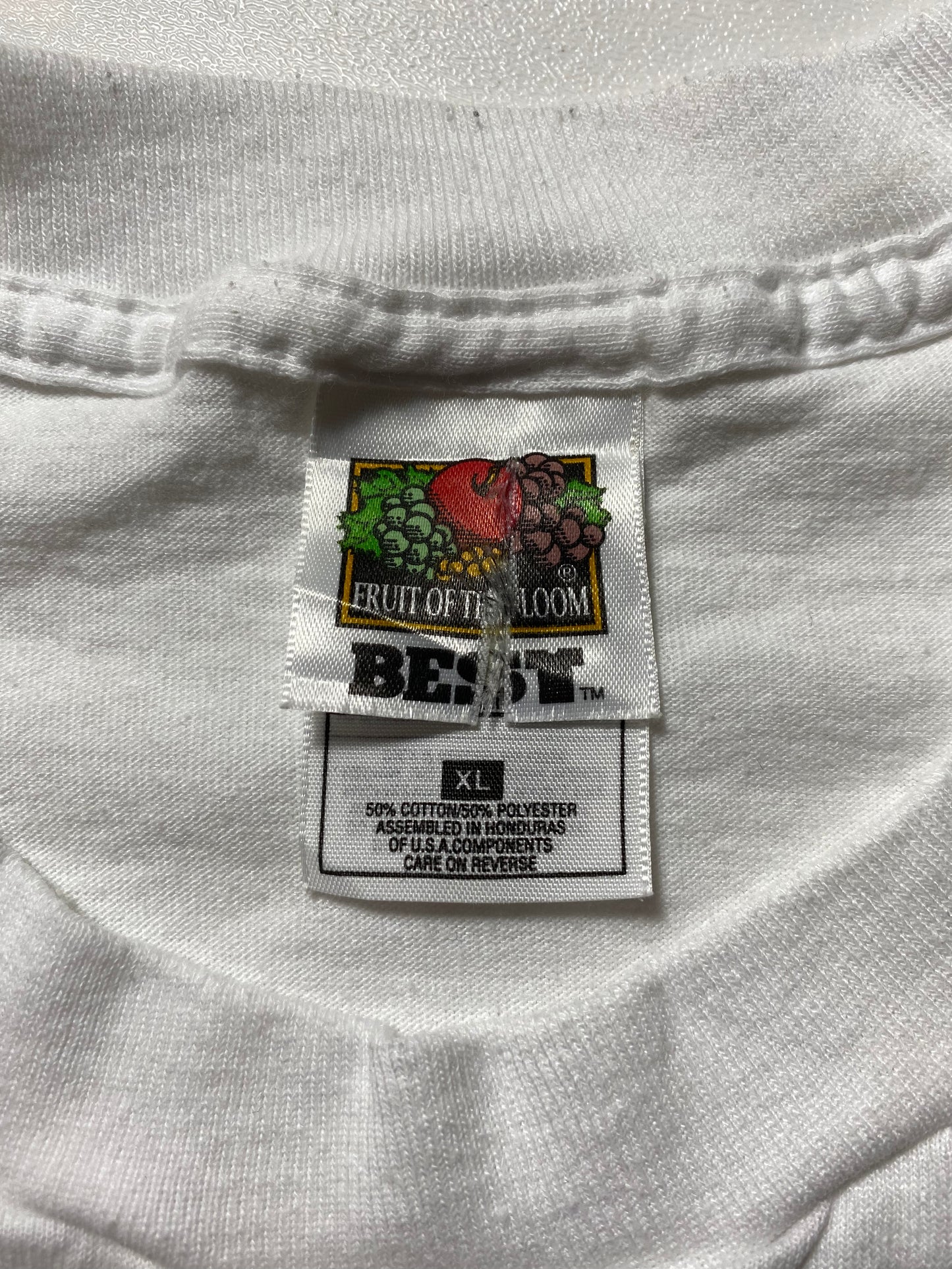 1997 NEW YORK GIANTS Size XL Vintage NFL T-shirt / K9847