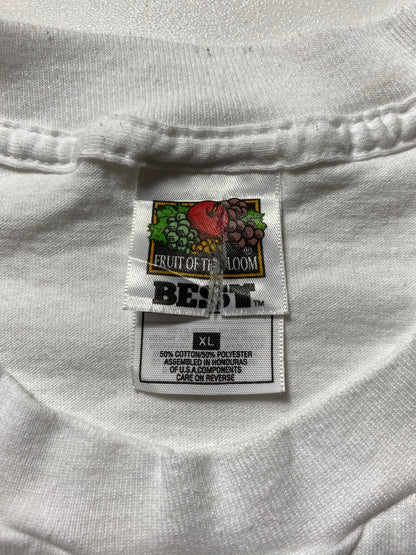 1997 NEW YORK GIANTS Size XL Vintage NFL T-shirt / K9847