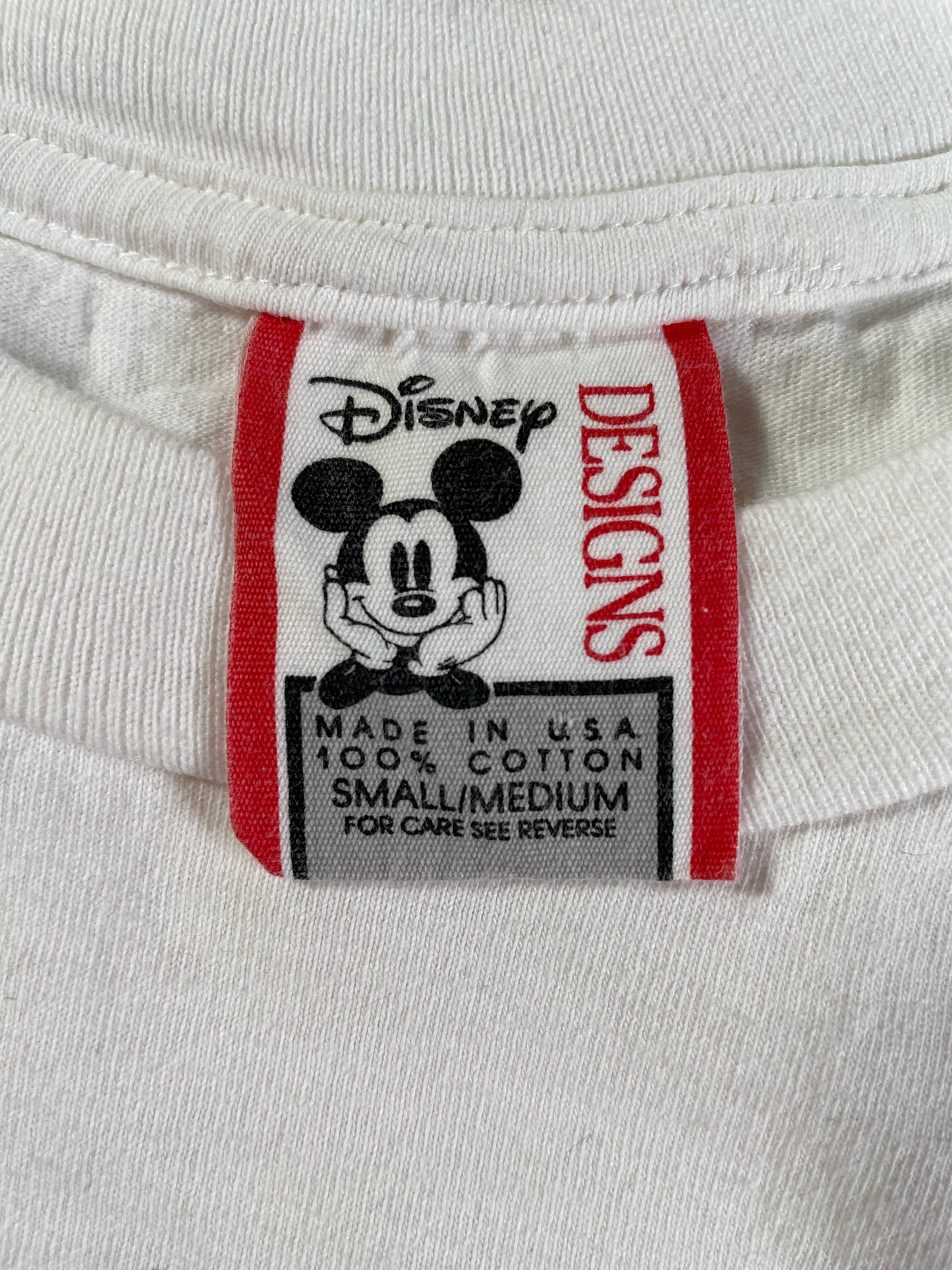 90's DISNEY MICKEY Made in USA Size S-M Vintage T-Shirts / A771