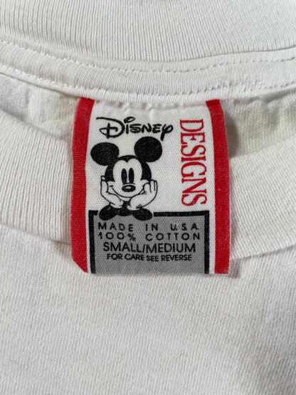 90's DISNEY MICKEY Made in USA Size S-M Vintage T-Shirts / A771