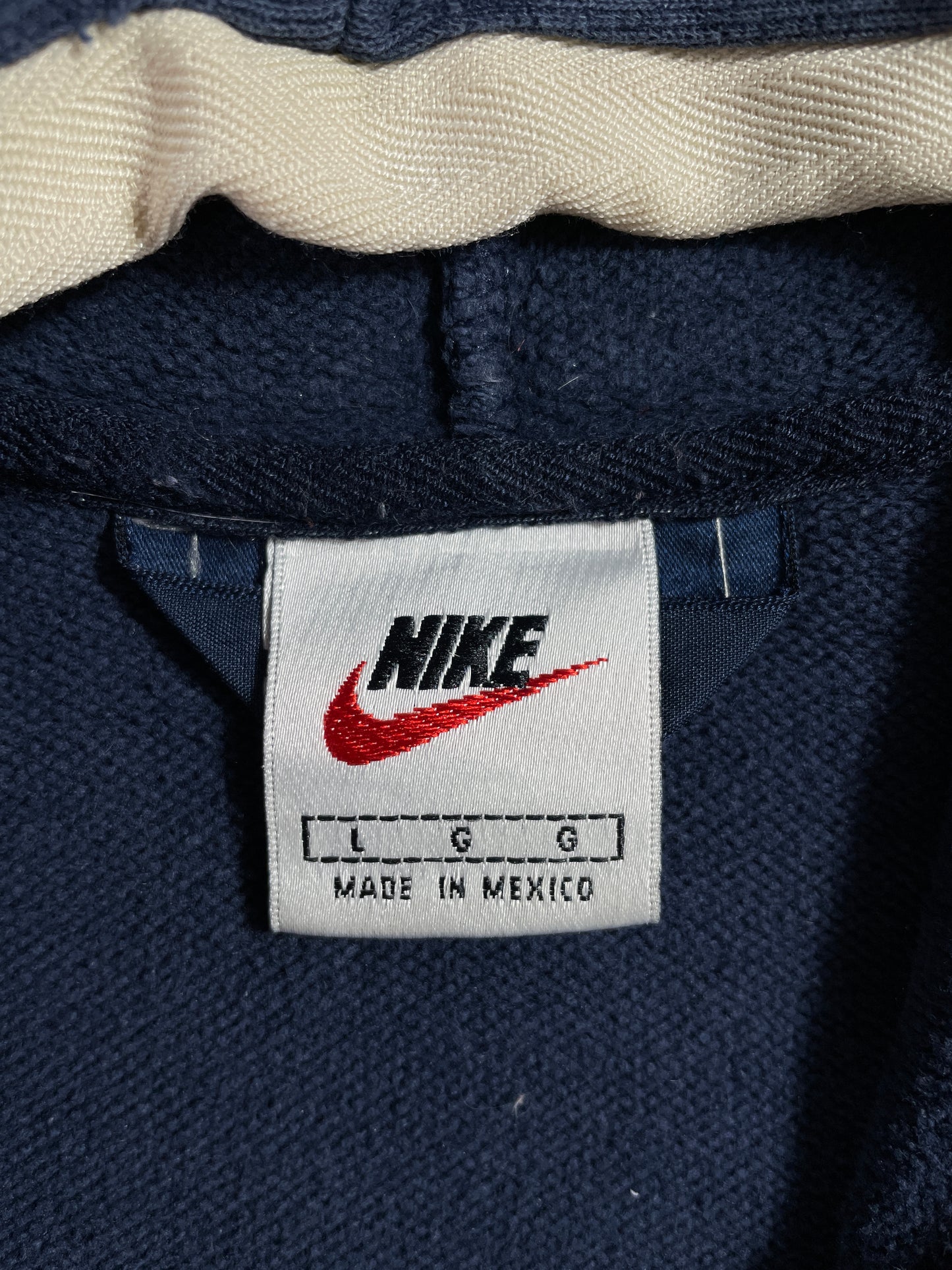 90's NIKE Size L Vintage Hoodie Sweat-Shirt / E6122S