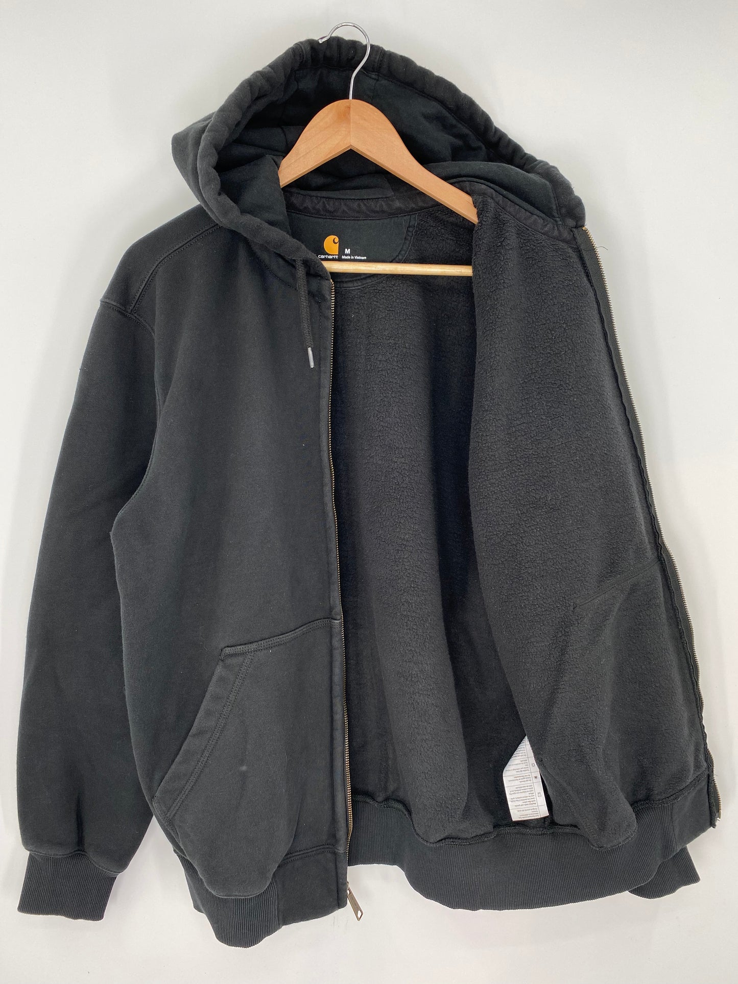 Vintage CARHARTT Size M Zip-up Hoodie Sweat-Shirt / K9667